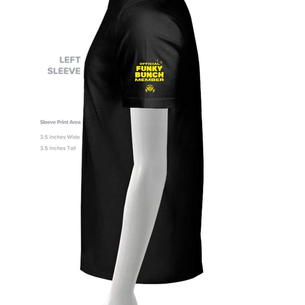 SLD BLK TRIBLEND - 3413C - SLEEVE_LEFT